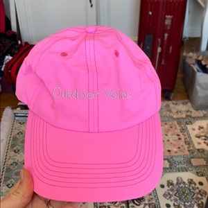 Outdoor Voices Pink Hat